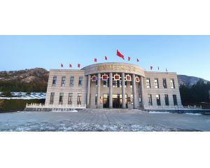 2023年12月05日辽宁省向阳市某武装部三维电子沙盘项目交付，瞻仰向阳市义士陵园！我司工程师们自觉前往的第115个义士陵园